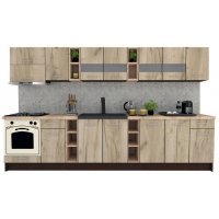 Bucatarie MARINA NEW 340 5C Wenge / Decor K002